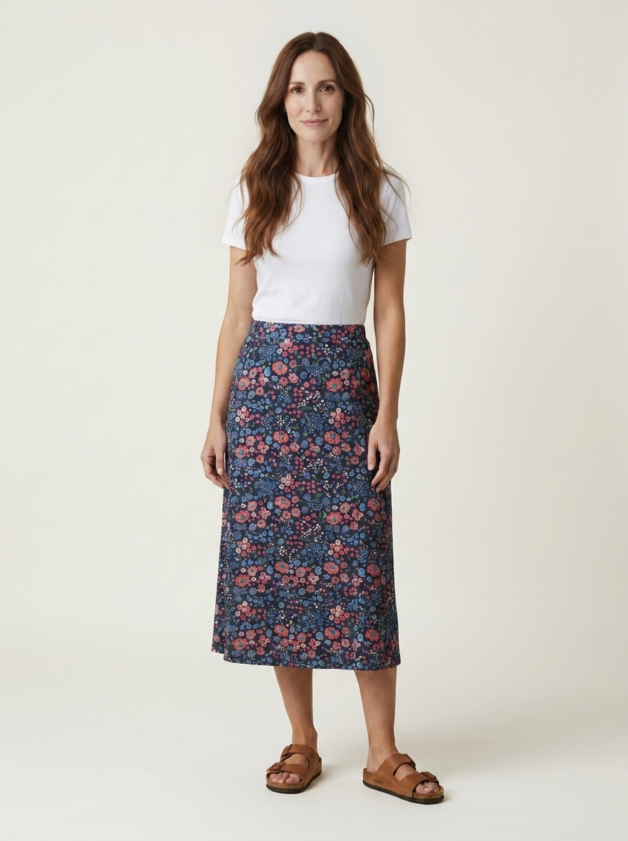 Bellie Midi Skirt · Misty Meadows