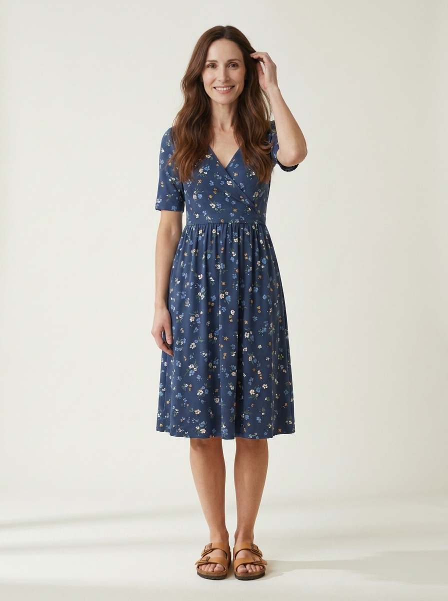 Elsie Midi Dress · Daybreak Floral