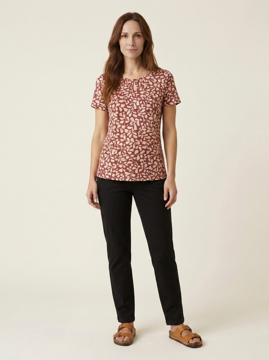 Fernie Keyhole Top · Rosehip Shadow