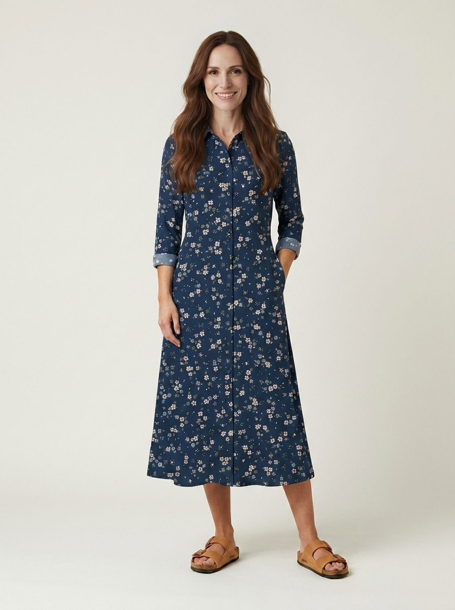 Ivie Shirt Dress · Daybreak Floral